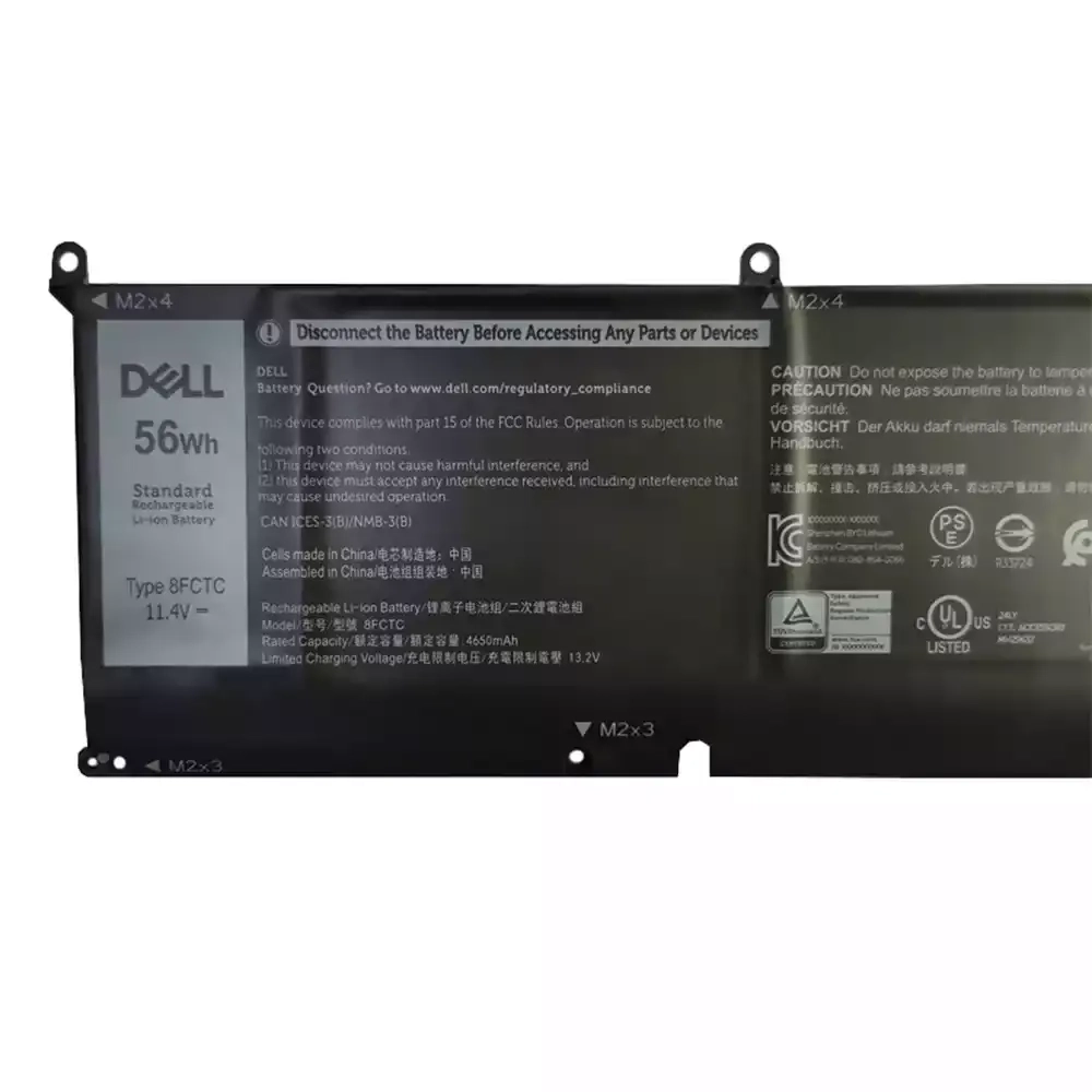 Dell Original Laptop Battery XPS 15 9500 DVG8M | 8FCTC (Box Seal Opened for Serial No) view 3